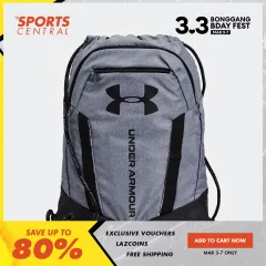  Under Armour unisex Undeniable Sackpack, Pitch Gray