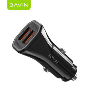 BAVIN PC897 Car Charger Dual USB Port Fast Charging For Various Mobile Phone Quick Charger Adapter