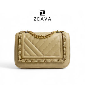 [ZEAVA] Pamella Slingbag - Tas Selempang Wanita/Tas Selempang Fashion/Emboss Slingbag