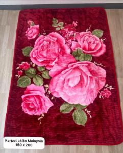 KARPET MALAYSIA AKIKO MALAYSIA TERBARU KARPET AKIKO MALAYSIA UK 150 X 200 KARPET MALAYSIA UK 180 X 200 MOTIF FLORIST KARPET AKIKO MALAYSIA KARPET ANTI SLIP