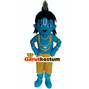 Kostum maskot badut  krishna setelan dewasa lucu costume karnaval