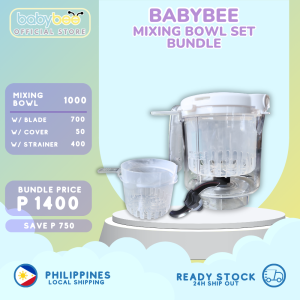 Babybee Smart Food Maker Mixing Bowl Spareparts Set with Cover