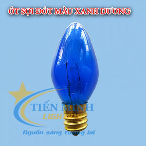 Combo giá rẻ 10 bóng đèn sợi đốt đui E12 bóng đèn trái ớt bóng đèn quả nhót bóng đèn cà na