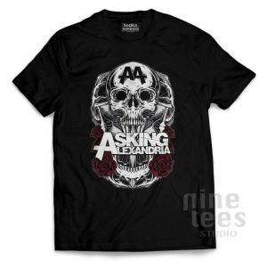 kaos premium Baju Band ASKING ALEXANDRIA Distro Premium combed 24s