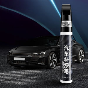 Car Scratch Repair Pen Touch Up Paint Pearl White & Black Auto Paint Quick Fix Color Matched Spray Car Paint Scratch Remover Kit For Automotive Surface Damage Restoration