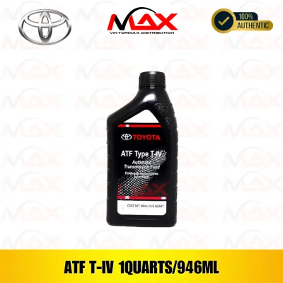 Toyota Atf T-IV T4 946 mL / 1 QUART AUTOMATIC TRANSMISSION FLUID 00289-000T4-6S