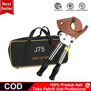 Ratchet Cable Cutter J75 Tang Potong Kabel Ratcheting J75 3 x 120mm