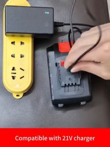 Battery Charger DC 21V 1/2A Lithium Power Adapter For Electric Impact Wrench Electric Drill