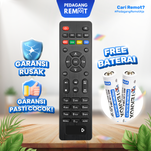 Remot Remote STB Receiver Parabola Matrix Apple HD DVB T2 UHF