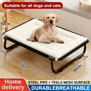 【COD】Foldable Large Elevated Pet Dog Bed Washable For Large Cat Dog  Cotton mattress dog bed pet bed Breathable Sofa Pet Marching Pet Dog Cat Bed Mats