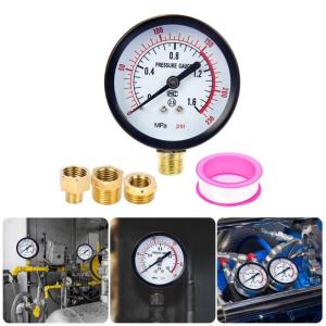 Versatilitys Pressure Gauge 3 Conversion Heads Suitable For Professional Technicians And Home Maintenance Enthusiasts
