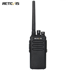 Retevis RT81/RT81V 10W Digital Walkie Talkies Professional Waterproof Two Way Radio Long Range 2200 mAh Digital Analog Handheld Radio for Hunting Construction Site(Black 1 Pack)