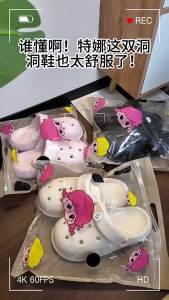 [Free Shipping] ChildrenS Summer Breathable Soft-Soled Non-Slip Indoor Home Clogs Closed-Toe Slippers For Girls Suitable For Outdoor Wear
