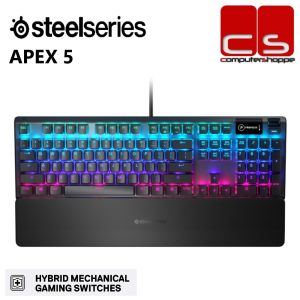 SteelSeries APEX 5 Hybrid Mechanical Gaming Keyboard