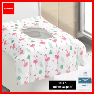Toilet Seat Covers Disposable Waterproof / Portable Toilet Cover Individual Pack Travel Essential for Kids Adults Toddlers Potty Training