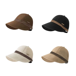 Wide Brims Sun Hat for Women Sun Protection Foldable Design Sunproof Hat for Easy to Carry and Travel Wear Headwear