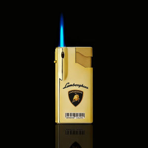High-quality gold iron shell windproof lighter Refillable Windproof Lighter Cigarette Lighter Car logo lighter MK