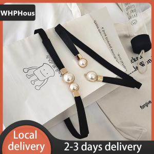 [COD] WHPHous Ship within 24 hours  Buckle Belt PU Leather Dress Skirt Waist Elastic Thin Women Belts Ladies Waistband Accessories