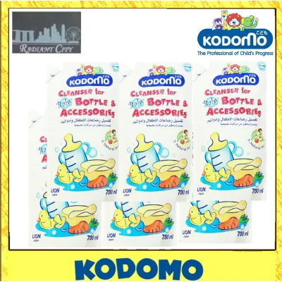 Kodomo Cleanser for Baby Bottle+Accessories REFILL PACK 700ML x 6 /12