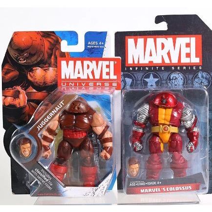 HASBRO MARVEL INFINITE SERIES-COLOSSUS JUGGERNAUT ACTION FIGURES
