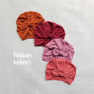 1 Set 4 Pcs Turban Kupu Bayi dan Anak | Paketan Murah | BISA C.O.D
