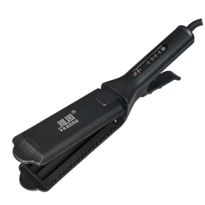 Tóc Xù crimper cho phụ nữ Volumizing kiểu tóc tourmaline gốm 3 răng bàn là lượn sóng với Pro 2.5m dây nguồn mở rộng