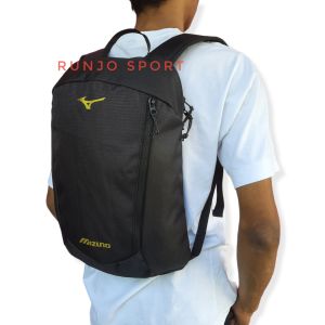 Tas Ransel Sport Futsal Sepak Bola Tas Sepatu Olahraga Pria Wanita HITAM MZN KINGFIS