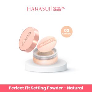 Hanasui Perfect Fit Setting Powder | Perfectfit Loose Powder | Bedak Tabur