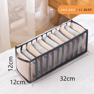 Washable Underware Organizer Tempat Penyimpanan Kaos Kaki Pakaian Dalam 11 Sekat MLH A24