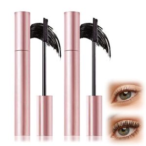 Tubing Mascara 2025 New Curling Mascara Black & Brown for Lash MakeupWaterproof & Sweatproof Long Lasting Non-Smudged Magic Mascaras (Black/2pcs One Size)