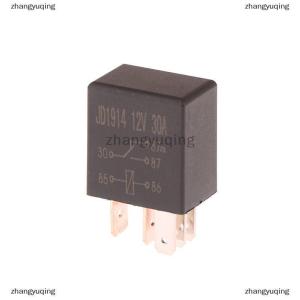 [COD] zhangyuqing 4 Pin 5 Pin 30A 12V 24V Automotive Violet Relay Socket With Wire With Terminal Automotive Control Device Auto Car Relay