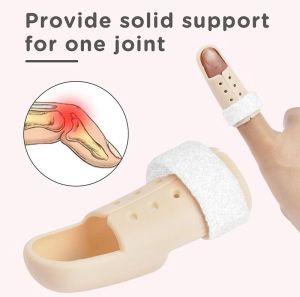 Finger Splint Brace Adjustable Pelindung Jari Cidera Dan Luka Trigger Finger Thumb Penyangga Dan Pelurus Jari