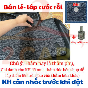 Thảm lót sàn NHỰA 5D xe BYD Sealion 6 - Mẫu TPE Tràn viền bậc cửa Dễ vệ sinh - Mẫu BẬC DÀI