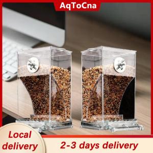 [COD] AqToCna Ship within 24 hours Large Capacity Bird Feeder Box Anti-Splash Bird Food Dispenser Durable Parrot Feeding Box For Small Medium Birds