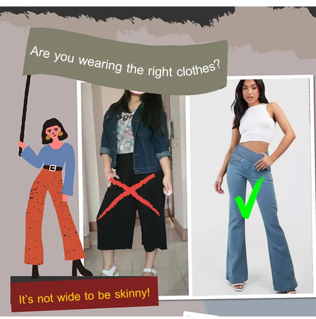 Flared Jeans On Pear Shaped Body High Waist Butt Lift Flared Jeans