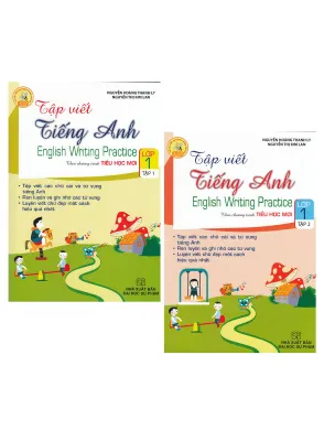 COMBO TẬP VIẾT TIẾNG ANH LỚP 1 TẬP 1+2 (THEO CHƯƠNG TRÌNH TIỂU HỌC MỚI)
