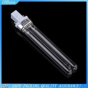 【Miễn ship không giới hạn】 9 wát thay thế đèn UV bóng đèn phụ tùng ống cho Hw-303b 304B 404b Jup-01 UV Canister Lọc cf400uv cf500uv G23 2 Pin
