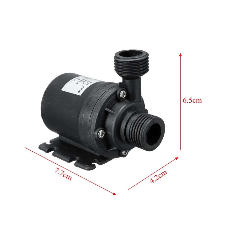 Submersible Pump Ultra Quiet Mini DC 12V Lift 5M 800L/H Brushless Motor  Submersible Water Pump Operated Submersible Pump