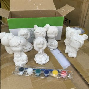 Bộ tô tượng màu cho bé hình ngẫu nhiên 10 tượng tô màu tập tô màu cho bé (10 tượng tô)