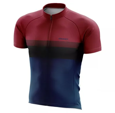 Jersey Sepeda GIANT MTB Road Bike Kaos Gowes Lengan Pendek Unisex Import
