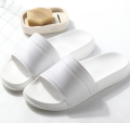 JEIKY. Couples Unisex Shinny PU Slides Rubber Sandals #SM457 (add one size). 