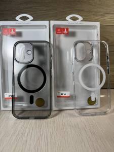 IPHONE 16 PRO MAX 16 PLUS 15 PRO MAX Case XUNDD XDD-0016 premium ULTRA CLEAR TRANSPARENT Magnet Case