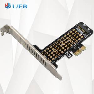 M.2 NVME To PCIe4.0 X1 Expansion Card 32Gbps Expansion Card Adapter Support PCIe X1 X4 X8 X16 Interface for M Key M.2 NVME SSD 2230/2242/2260/2280