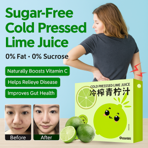 【0 Fat 0 Sucrose】Cold-Pressed Lime Juice Concentrate Vitamin C Rich Beverage with Zero Fat Sugar Lime Juice Concentrate Sugar Free Beverage Healthy Juice Mixer Low-Calorie Citrus Beverage