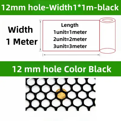 【READY STOCK】0.5m/1m Width Safety net balcony Plastic Safety Net Plastik Jaring Pagar Halang Kucing Baby Masuk white black color塑料安全网