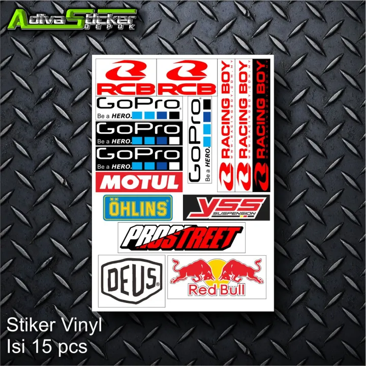 Sticker Koteka Racing STICKER RACING / STIKER PACK / STIKER MOTOR | Lazada Indonesia