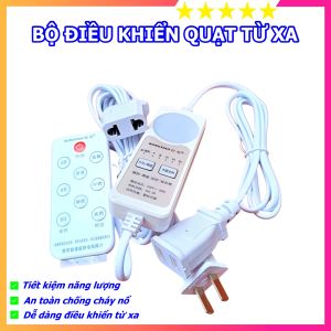 Bộ chuyển đổi quạt cơ thành quạt điều khiển từ xa thông minh  dùng được cho cả quạt trần