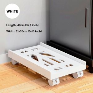 360 degree four-wheel lockable CPU case base CPU stand PC stand