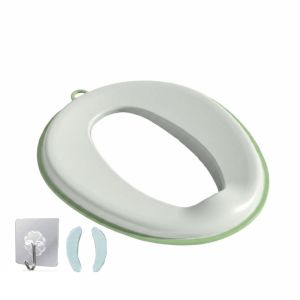 PWD0442 Non-Slip Childrens Toilet Seat Portable Design Splash Proof Children Potty Chair Pad Male and Female with Hanging Hook Baby Toilet Training Seat Toilet Training