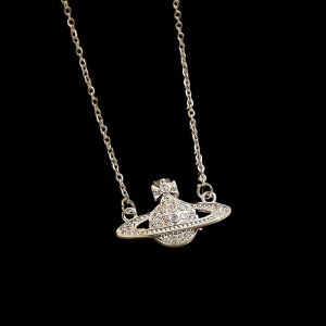 Fashionable and sophisticated womens accessory: copper pendant with zirconia stainless steel necklace light luxury niche versatile jewelry